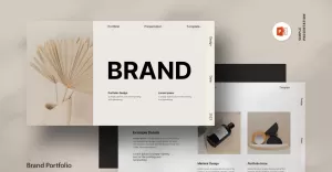 Minimal Brand Portfolio Presentation Template