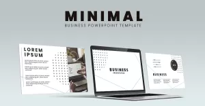 Minimal - Business PowerPoint Template - TemplateMonster
