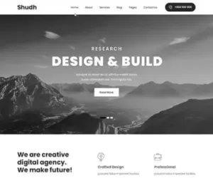 Minimal WordPress Theme for minimalistic design approach site  SKT
