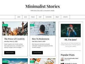Minimalist Stories