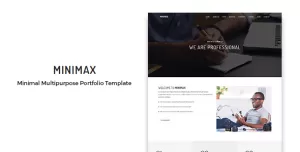 Minimax -  Minimal Multipurpose Portfolio Template