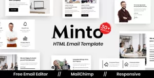Minto Agency - Multipurpose Responsive Email Template
