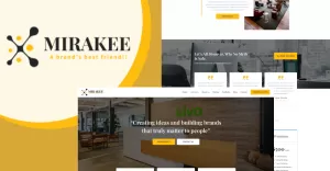 Mirakee -  A Multipurpose Elementor Template Kit