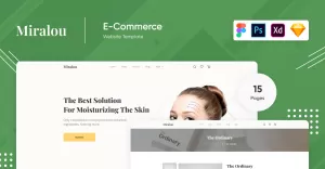 Miralou - Cosmetic Store eCommerce Theme - TemplateMonster