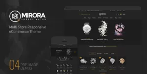 Mirora - Luxury Watches & Jewelry Store Shopify Theme