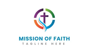 Mission Of Faith Logo Design Template - TemplateMonster