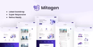 Mitagen - SEO / Marketing Agency HTML Template
