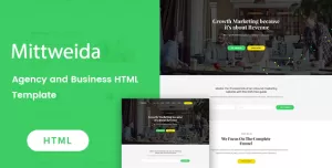 Mittweida - Business & Agency HTML Template