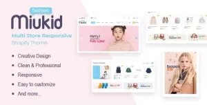 MiuKid - Multi Store Responsive Shopify Theme