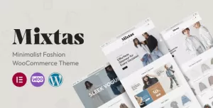 Mixtas - Minimalist Fashion WooCommerce WordPress Theme