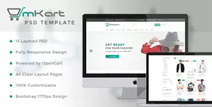 mKart - for OpenCart PSD Template