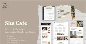 MKCafe - Responsive Wordpress Themplates for Restaurant, Cafe
