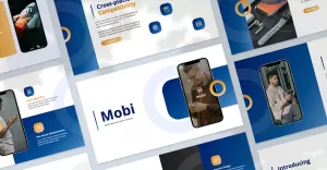 Mobi - Mobile App Presentation Template - TemplateMonster