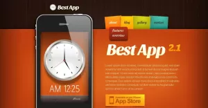 Mobile Apps Drupal Template
