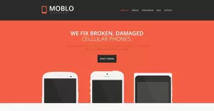 Mobile Store Responsive Website Template - TemplateMonster