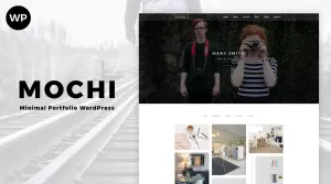 Mochi Portfolio - Minimal Portfolio and Blog WordPress Theme ...
