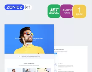 Moderiz - Personal Agency Jet Elementor Template