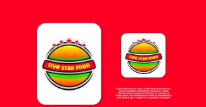 Modern Creative Food Vector Logo Design Template