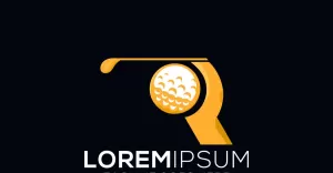 Modern Golf Club Logo Template