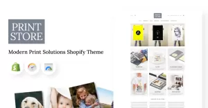 Modern Print Solutions Shopify Theme - TemplateMonster