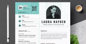 Modern Resume Template and Format