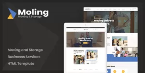 Moling - Moving and Storage Services HTML Template