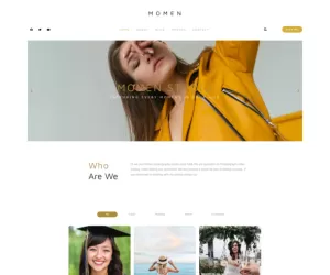 Momen - Photography & Blog Elementor Template Kit