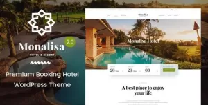 Monalisa  Hotel & Resort WordPress Theme