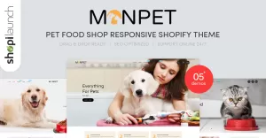 Monpet - Pet Food Shop Responsive Shopify Theme