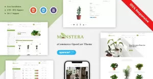 Monstera - Responsive OpenCart Template - TemplateMonster