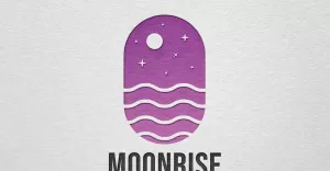 Moonrise Modern Logo Design Template - TemplateMonster