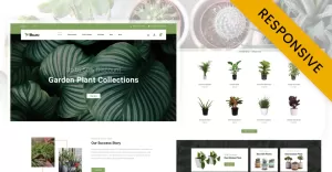 Mosses Plant Store PrestaShop Responsive Theme