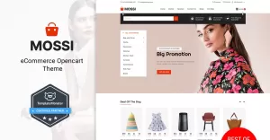 Mossi - Fashion and Accessories OpenCart Theme
