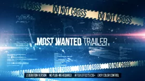 Most Wanted Trailer