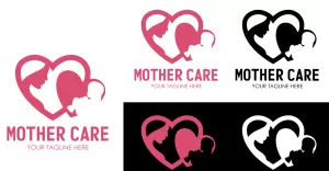 Mother Care Logo Make For Hospitals, Mother labs and More
