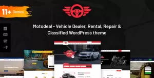 Motodeal - Car Dealer & Classified WordPress Theme