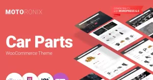 Motoronix - Car Parts Elementor WooCommerce Theme