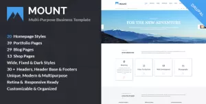 Mount – Multi-purpose Business Drupal Theme