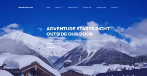 Mountainking - Mountain Hotel Premium Moto CMS 3 Template
