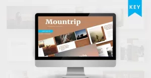 Mountrip - Travel Agency Keynote Template - TemplateMonster