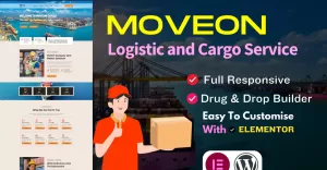 Moveon Logistieke en vrachtservice Wordpress-thema