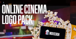 MovieBox — Logo pack for Online Cinema - TemplateMonster
