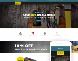 Mr. Crush - Tools & Equipment Multipage Clean Shopify Theme