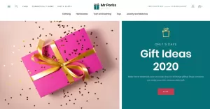Mr Perks - Gifts Store Template PrestaShop Theme