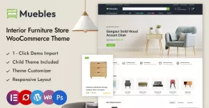 Muebles - Furniture & Home Decore Store Elementor WooCommerce Responsive Theme