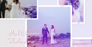Multiframe Wedding Romantic Slideshow Premiere Pro Template