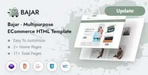 Multipurpose eCommerce HTML5 Template  Multipurpose eCommerce HTML5 - Bajar