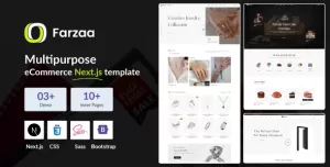 Multipurpose eCommerce Next JS Template - Farzaa