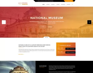 Museum - History & Art Gallery WordPress Theme