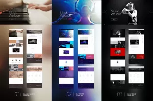 Music - Multi/One Page HTML Template